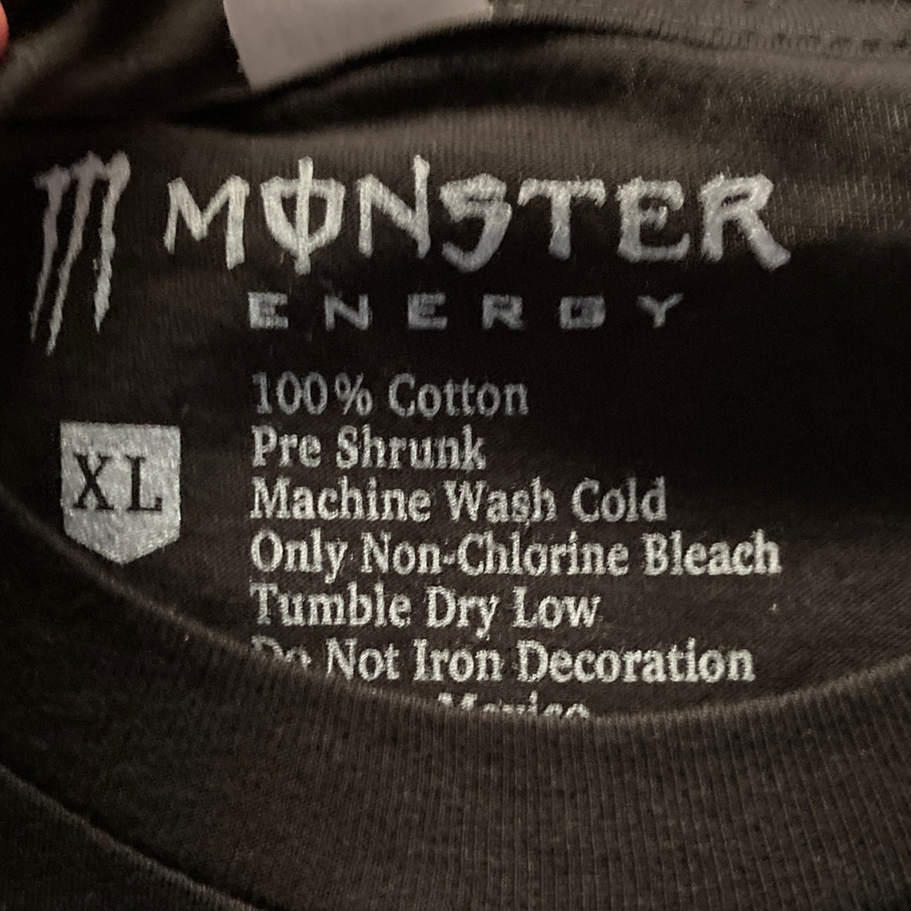 🎁Free with purchase Monster energy merch Graphic T-Shirt Green sneakerhead Logo